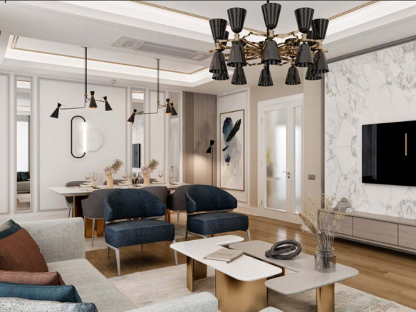 LUXURY 4+1 APARTMENTS FOR SALE IN THE HEART OF ZEYTINBURNU.