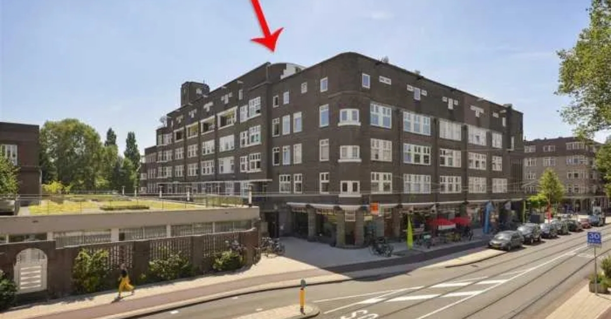 Amsterdam Teraslı Satılık Daire